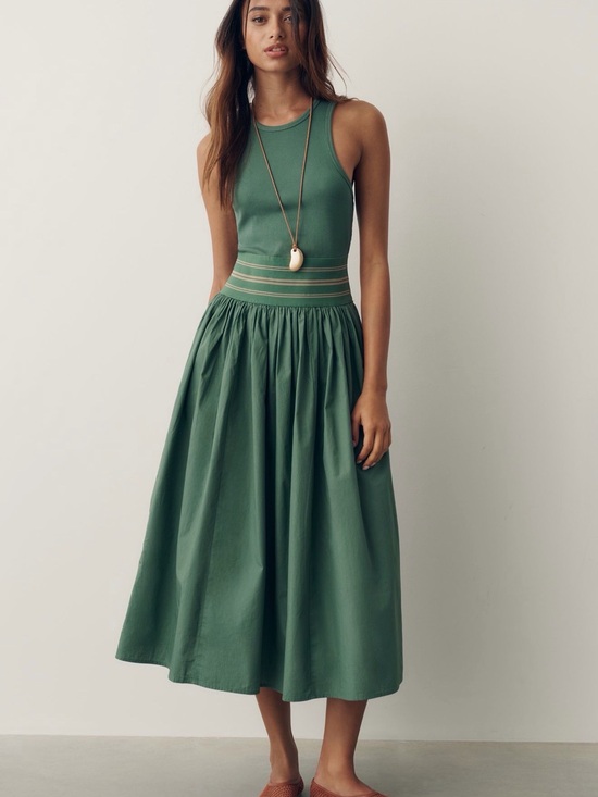 Anthropologie Dresses & Skirts - Anthropologie Banded Twofer Midi Dress XXS NWT